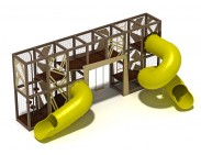 Скалодроми "Лабіринт із гірками"