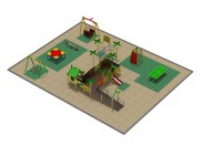 Типовая площадка # 16 для детей с ОФВ