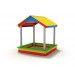 Песочница деревяная с навесом