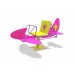 Самолет Барби ( на пружине)